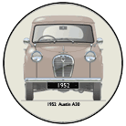 Austin A30 4 door saloon 1952 version Coaster 6